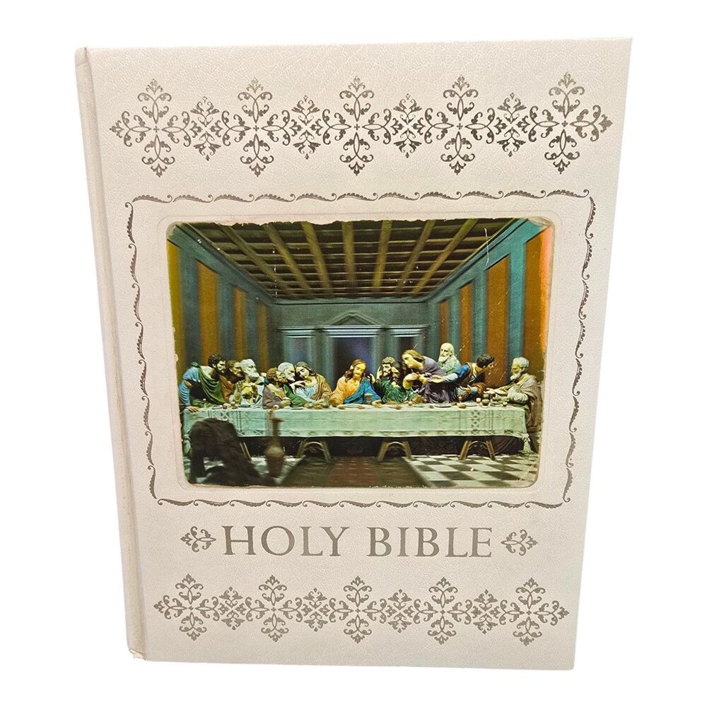 Holy Bible KJV With Full Color Illustrations of the Old Masters Bible House 1976